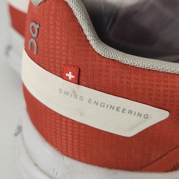 On Cloud Rust/Rose Cloudflow Running Shoes Size 10. - Picture 8 of 16